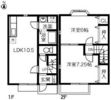 チバリーハイツA棟の間取り画像