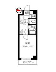 ルーブル都立大学Ⅱの間取り画像