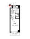 ルーブル都立大学Ⅱの間取り画像