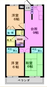 メゾンスズキの間取り画像