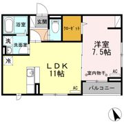 Kルポゼの間取り画像