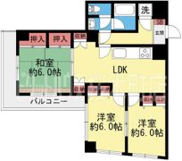 ヴィラ・ソレイユの間取り画像