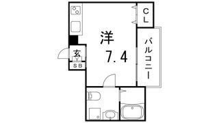 サンクラッソ神戸山手の間取り画像