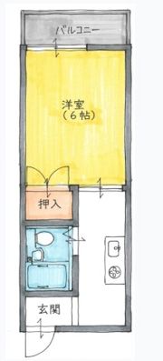 ラ・セーヌの間取り画像