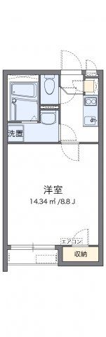 クレイノリリオの間取り画像