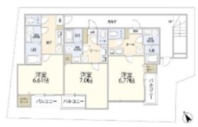 テラス カシェの間取り画像