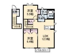 パルク・ギオーネ 参番館の間取り画像