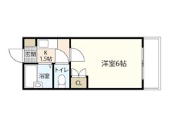 浜町グランコートの間取り画像