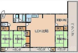 牛田コータースの間取り画像