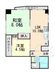 コスモ深江北町の間取り画像