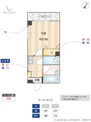 岡本南マンションの間取り画像