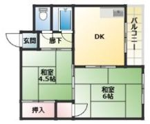 マンション光南の間取り画像