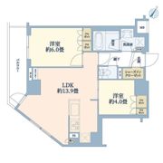 グローリオ明大前の間取り画像