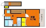 Cassini南棟の間取り画像