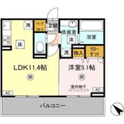 カルムハウス長嶺南の間取り画像