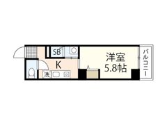 LE DOME府中の間取り画像