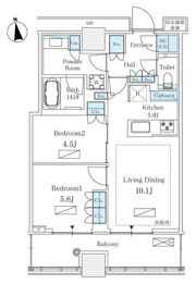 WORLD TOWER RESIDENCEの間取り画像