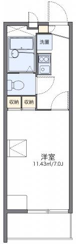 レオパレスエスペランサの間取り画像