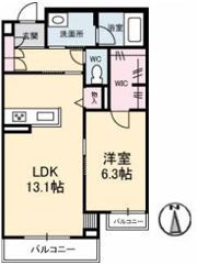 ロイヤルウイングの間取り画像