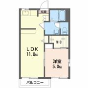 コーポくわだ C棟の間取り画像