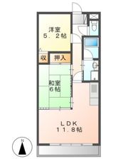 プリーマ千代鶴の間取り画像
