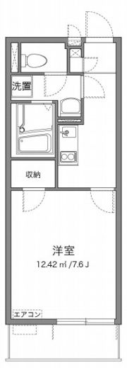 クレイノアミスターの間取り画像