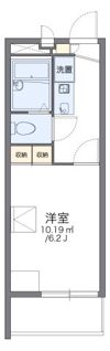 レオパレスクレールの間取り画像
