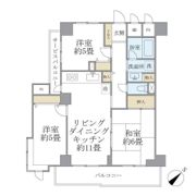 リエール若松町の間取り画像