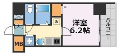 プレサンス難波幸町の間取り画像
