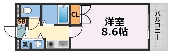プリメーロ江戸堀の間取り画像