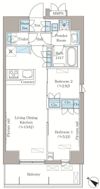 La Clair南浦和の間取り画像