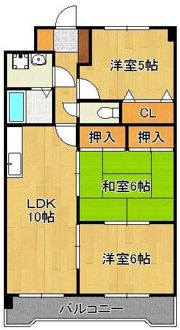 リアライズ到津の間取り画像