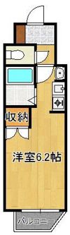 ベルガ中津口の間取り画像