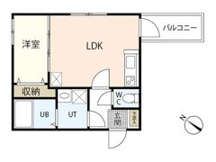 セブンプロート己斐西の間取り画像
