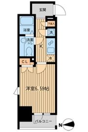 KDXレジデンス東新宿の間取り画像