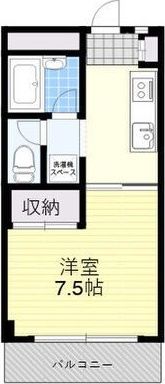 シャトーハティの間取り画像