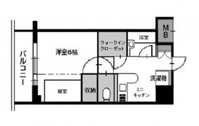 ラポール中島の間取り画像