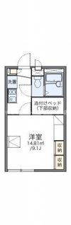 レオパレスCozy courtの間取り画像