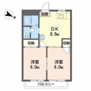 フレグランス東雲の間取り画像