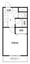 グランディール矢三Dの間取り画像