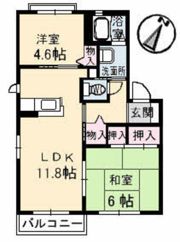 リーベンステージ Ⅰの間取り画像