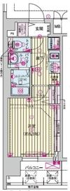 プレサンス天王寺ヴィヴァンの間取り画像