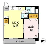 メゾン山越の間取り画像