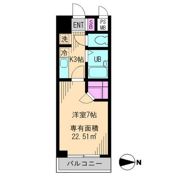 ビイルーム小金井の間取り画像
