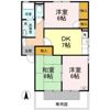 ステーションハウス久米Ⅲ A棟の間取り画像
