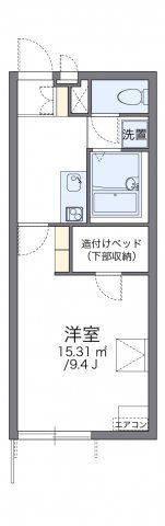 レオパレスアクアグレイス西尾久の間取り画像