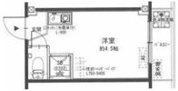 清水728ハイツの間取り画像