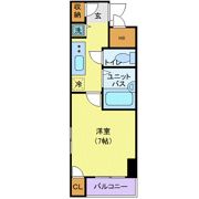 スカイコート日本橋第5の間取り画像