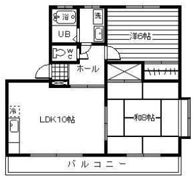 マスカットハイツBの間取り画像