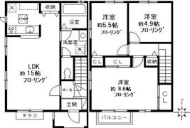 ルエルの間取り画像